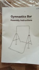 Gymnastics Bars Expandable Horizontal Training Bar For Children Kids Home Gym UK