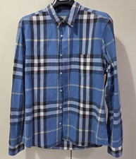 Burberry Herren Hemd BLAU/SCHWARZ Original % ...