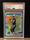 2023 Panini Donruss Optic - Rated Rookie Bryce Young #213 Fire Prizm (RC) PSA 10