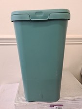 Brabantia Sort & Go Recycling Trash Can 3.2 Gallons (Fir Green) Space-Efficient 