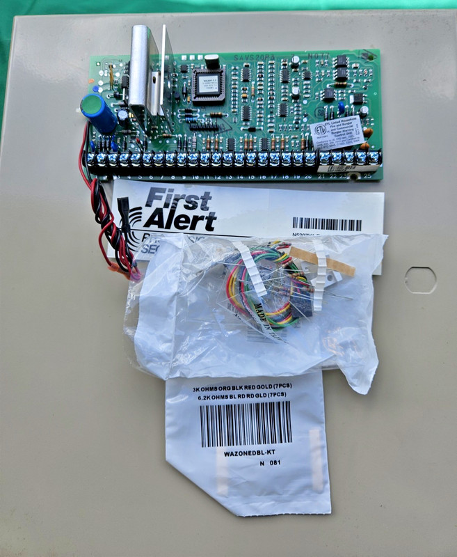 Honeywell First Alert FA168CPS Security System Panel -FA168s Control Motherboard
