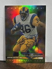 Jerome Bettis Cards, Rookie Cards and Autographed Memorabilia Guide 18