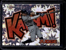 2025 Panini Prospect Edition Kaboom #16 Aaron Judge - NM-MT