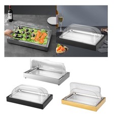 Ice Food Serving Display Tray Cold Food Display Plate Buffet Server Station