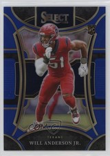2023 Panini Select Suite Level Blue Prizm 85/99 Will Anderson Jr #437 0nr3