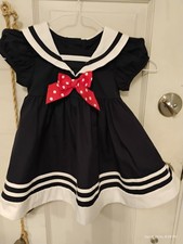 Sale GOOD LAD  Sailor Dress Navy Blue Size Toddler 24 Months