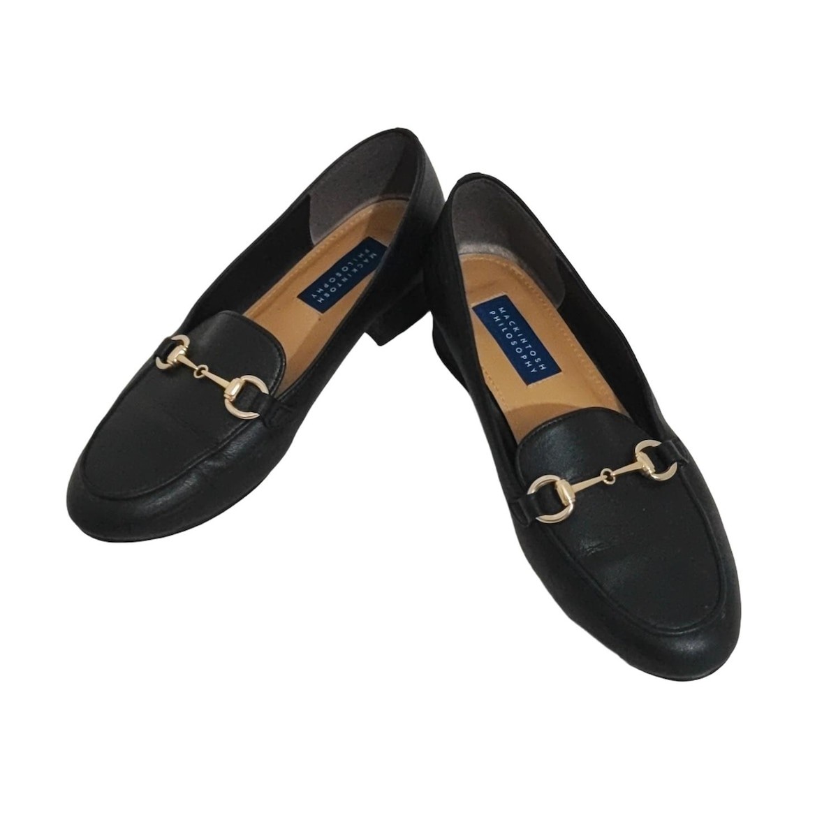 【良品】マッキントッシュフィロソフィー MACKINTOSHPHILOSOPHY Auth MACKINTOSH PHILOSOPHY - Black Leather Women's Shoes | eBay