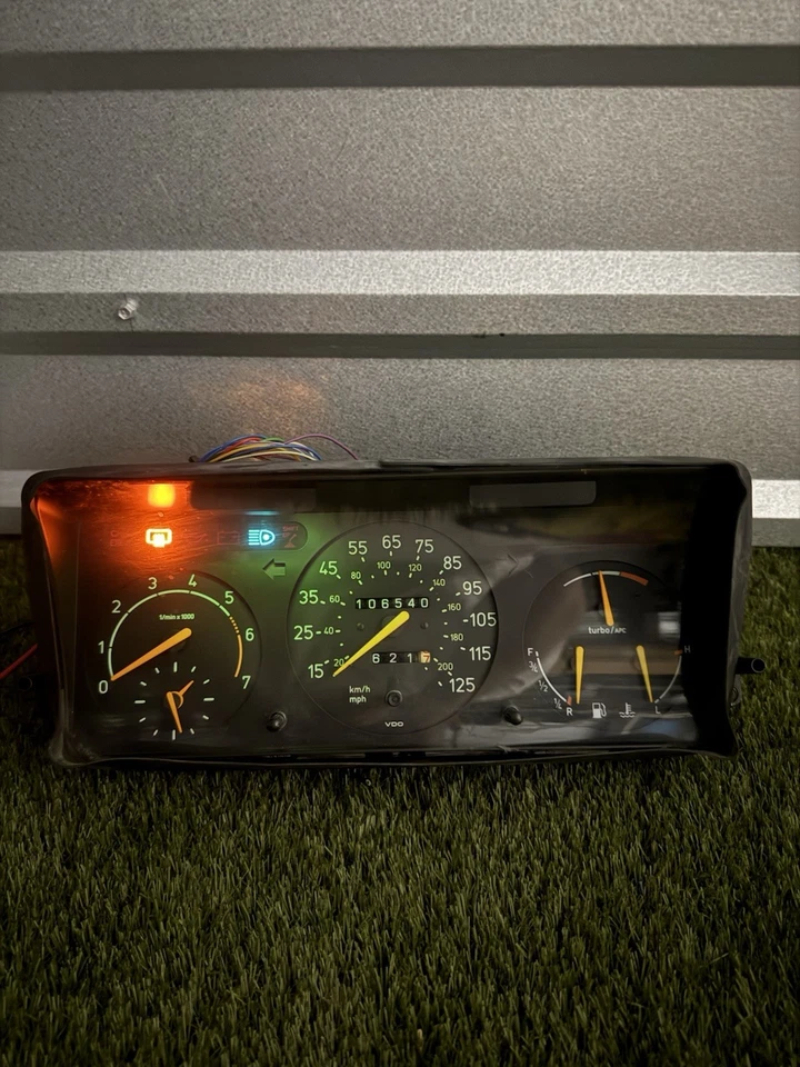 二手 SAAB 900 涡轮仪表组速度计 1992 年至 1994 年 106.5k 英里 — 第 2/4 张图片