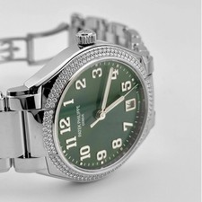 Patek Philippe Twenty-4 7300/1200A-011 Green Dial Diamond Bezel (2024) 4