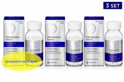 【 Transino White C Premium】180 Tabletten 30Tage 3er Set Japan