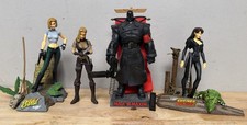 Juego/lote de 4 figuras de acción Danger Girl McFarlane - Kassle Chase Maxim Savage