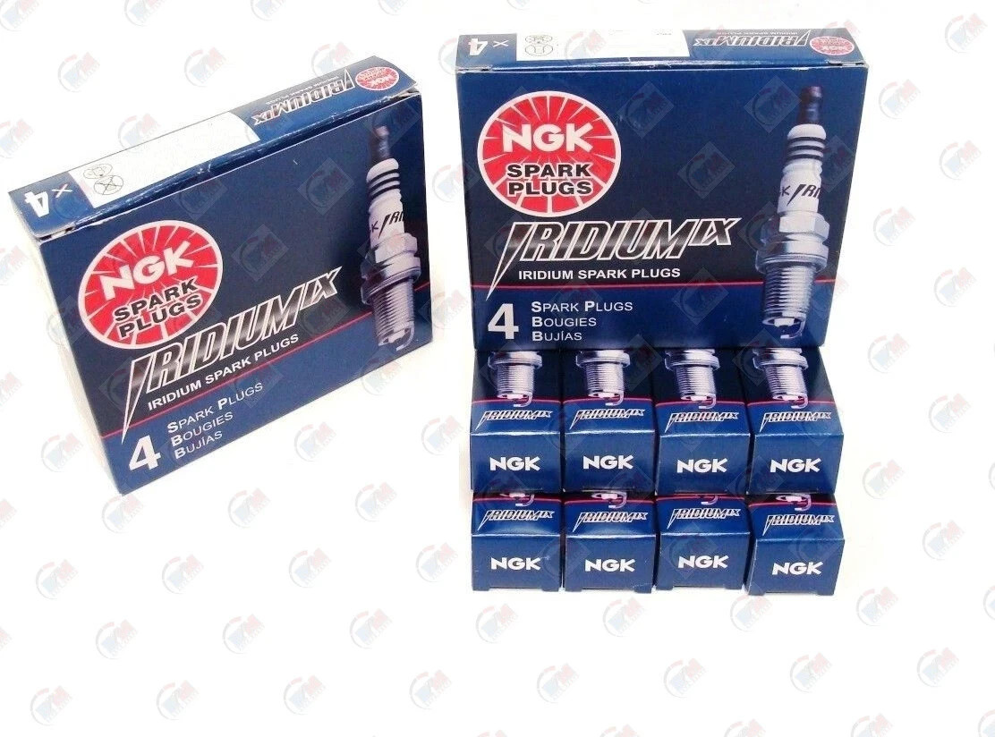 NGK IRIDIUM IX Iridium Spark Plugs LKR7AIX 93911 Set of 8