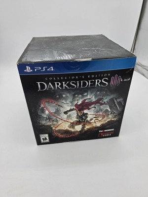 PS4 Darksiders III Collector's Edition Open Box Uninspected Fury Statue