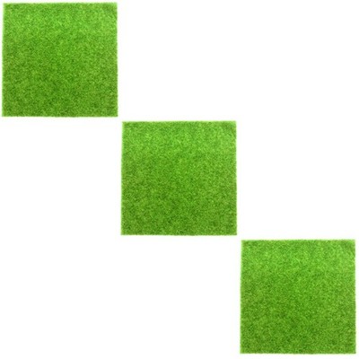 Set of 3 Garten Decoration Gartendekoration Dekorationsgras Künstliches Grün