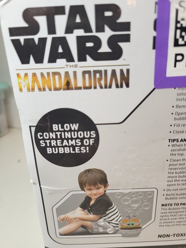 Star Wars Grogu Baby Yoda The Child Seifenblasenmaschine The Mandalorian - Bild 10 von 13