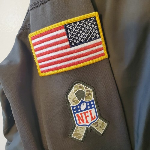 Nike Philadelphia Eagles Salute to Service Hybrid Pullover Jacket Team Issue L - Picture 5 of 14