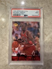 1998 Upper Deck Mjx Card Prices | Basketball | PSA & Ungraded Values