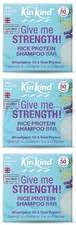 KinKind Give Me Strength Shampoo Riegel mit Reisprotein - 50g (3er Pack)