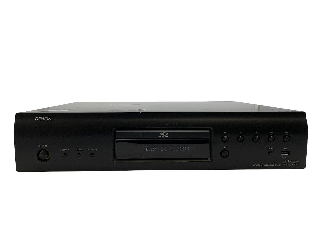 Denon DBP-2012UDCI Blu-ray Player 3D SACD DVD CD Internet Streaming Black