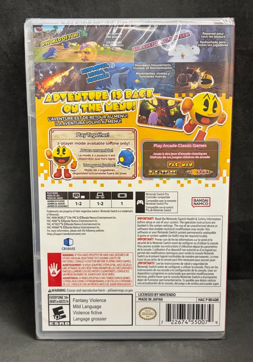 PAC-MAN World 2 Re-PAC (Nintendo Switch) NEW 722674550079| eBay