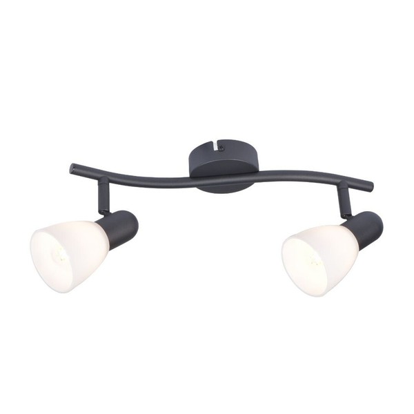 Rabalux Soma Deckenleuchte 2X E14, IP20, Schwarz-image