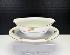 Vintage Sango China Splendor Pattern Gravy Bo...