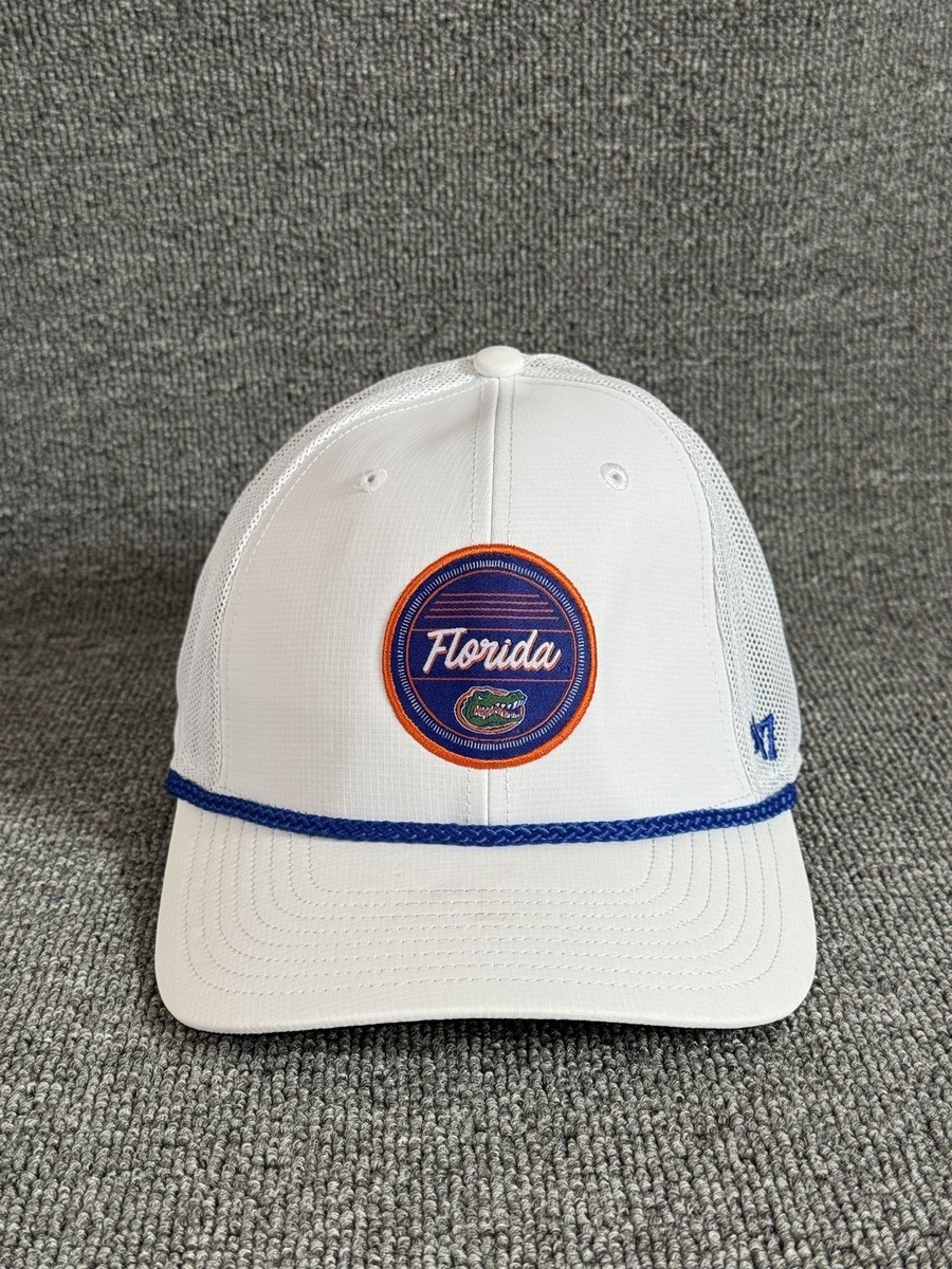 '47 Brand Florida Gators Trucker Snapback White Mesh Back One Size Hat