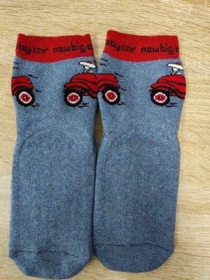 BIG Bobby Car Rutscher gummierte Socken Rutschsocken Rutscher Kinder * RARITÄT *
