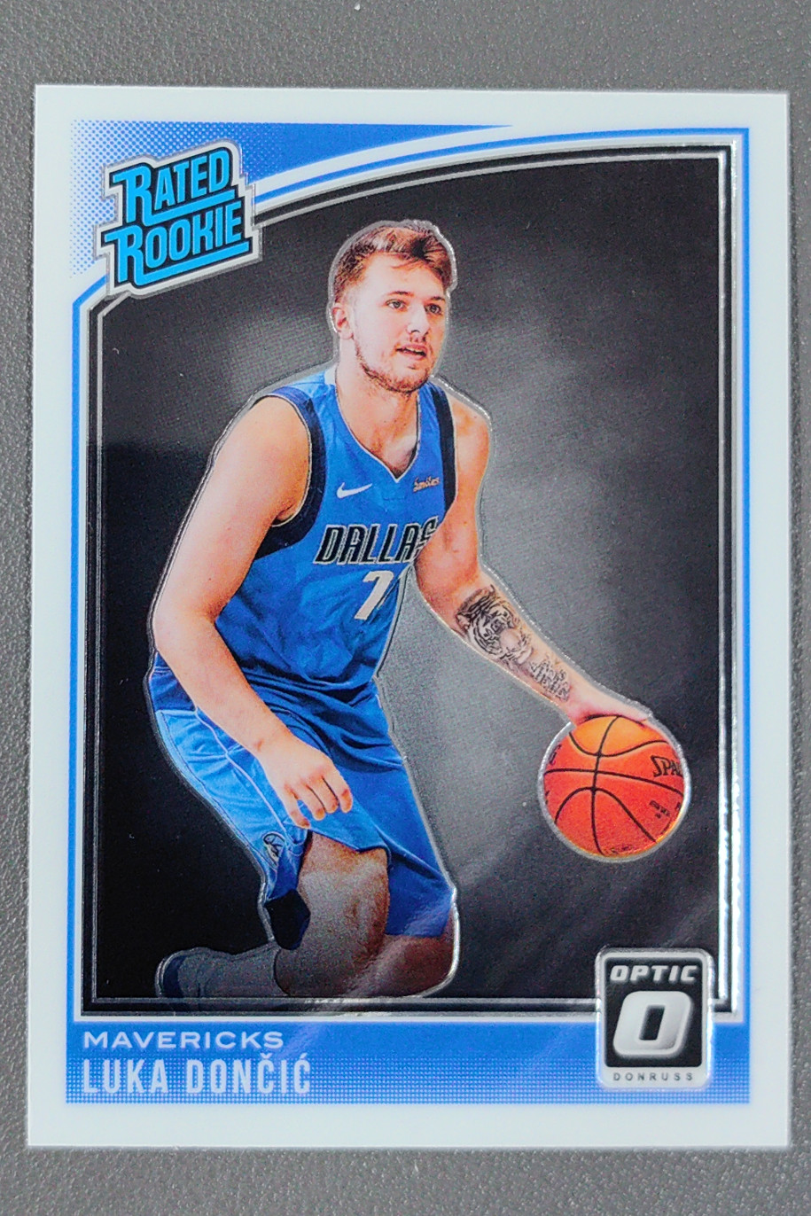 2018-19 Panini Donruss Optic Luka Doncic Rated Rookies RC #177 Dallas Mavericks