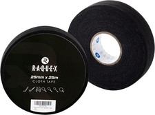 Raquex Sport Cloth Tape - 25 Metres Long - Non-Slip Self-Adhesive Tape - Field 0.42 per metre