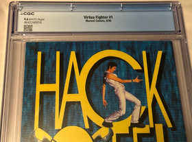 Virtua Fighter #1 CGC Graded 9.6 Marvel Comics 1995 Patrick Rolo Sega Saturn