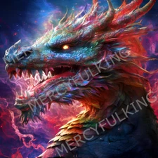 Dragon - Digital AI Art Image (4k HD) High Resolution Print Download