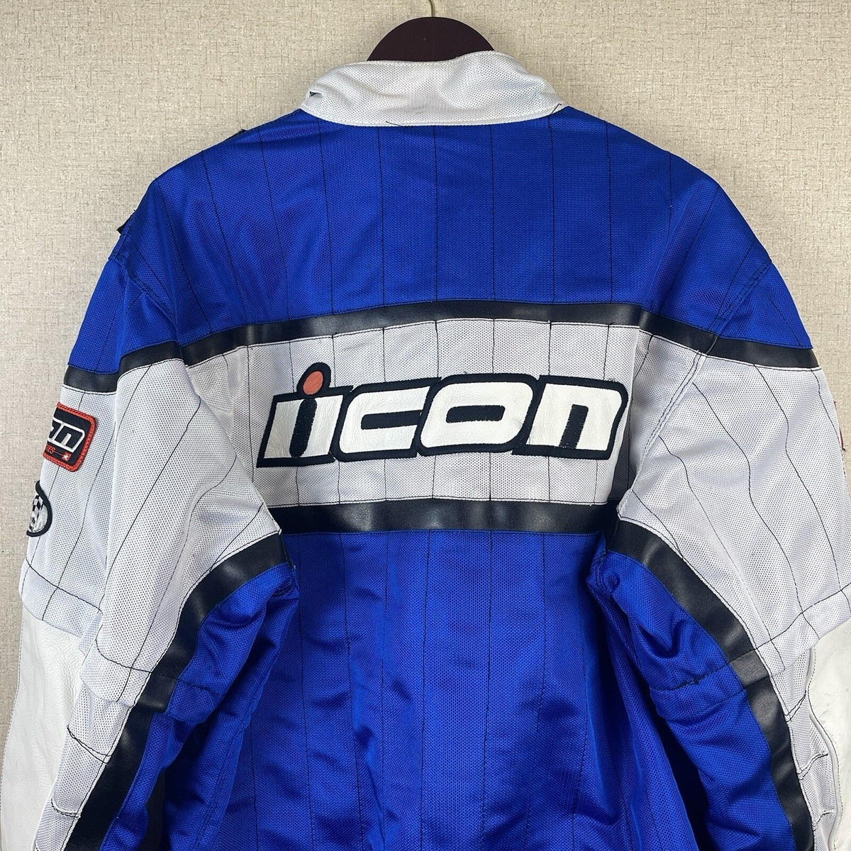 ICON MOTOSPORTS バイクジャケット レーシング L 輸入 古着 Icon Motorsports Motorcycle Racing Tarmac Jacket Mens XXL