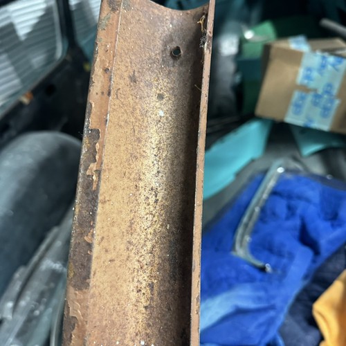1955 1956 1957 Chevy Nomad Interior Garnish Molding Driver Lower Rear Curved - Picture 2 of 9