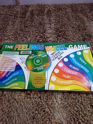 Vintage The Feelings Wheel Game For Communication Skills 