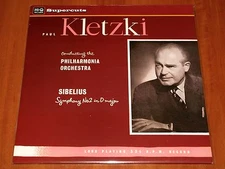 SIBELIUS SYMPHONY No 2 PAUL KLETZKI 1955 HI-Q RECORDS 180g VINYL LP New
