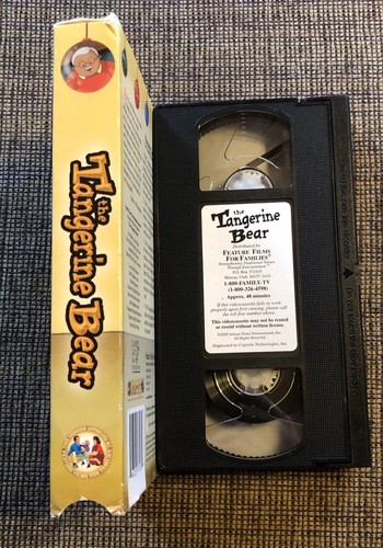 The Tangerine Bear VHS 2000 Feature Films For Families Parents Guide Discussions - Picture 5 of 7