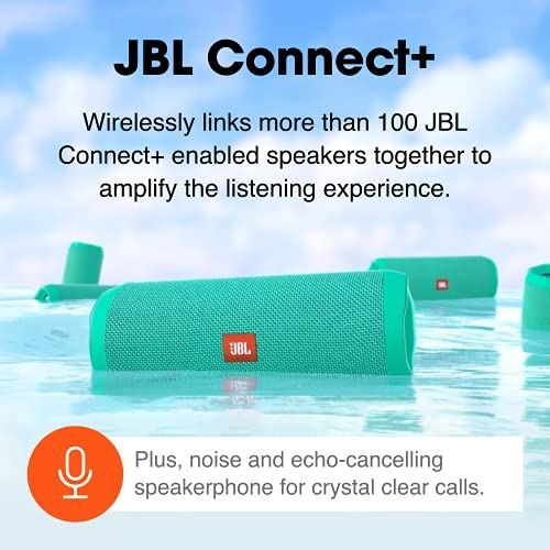 JBL Flip 4, Black - Waterproof, Portable & Durable Bluetooth Speaker - Up to 12 - Picture 4 of 9