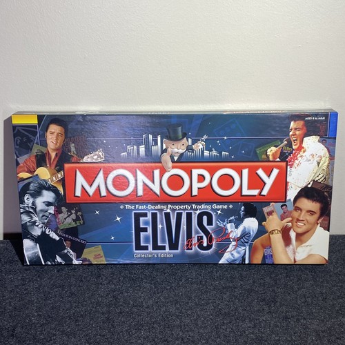ELVIS Presley 75th ANNIVERSARY Collector's Edition MONOPOLY NEW READ - Picture 12 of 19