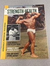 STRENGTH & HEALTH muscle magazine STAN MUSIAL 9-63