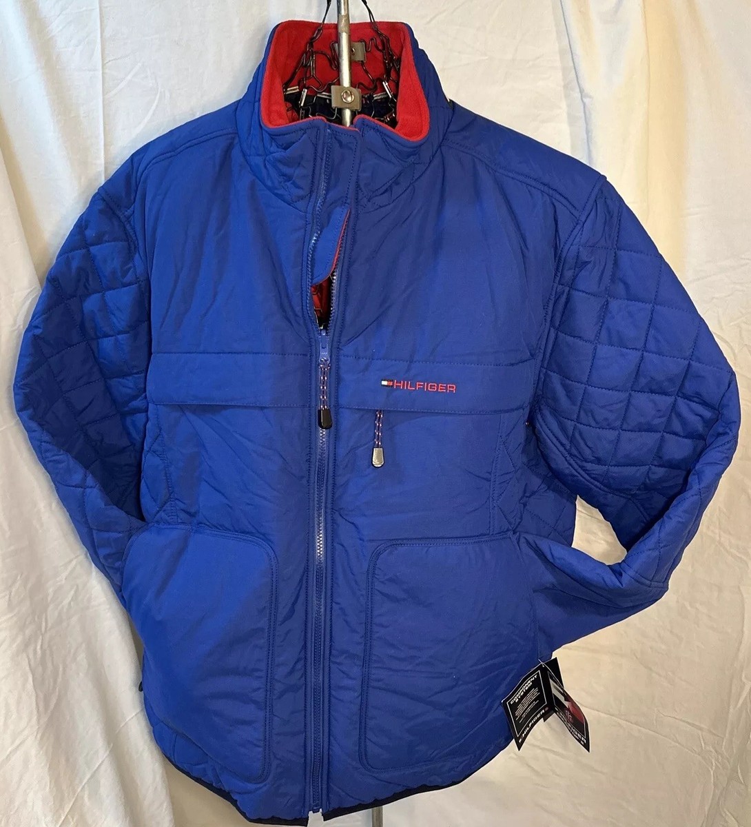 Vintage Tommy Hilfiger NWT Cold-Stop 2 Down Puffer Quilted Jacket