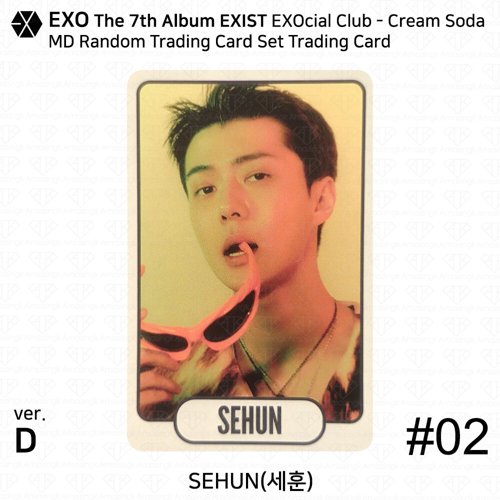 EXO 7th Album EXIST EXOcial Club Cream Soda MD Random EXO 7th Album EXIST EXOcial Club Cream Soda MD Random