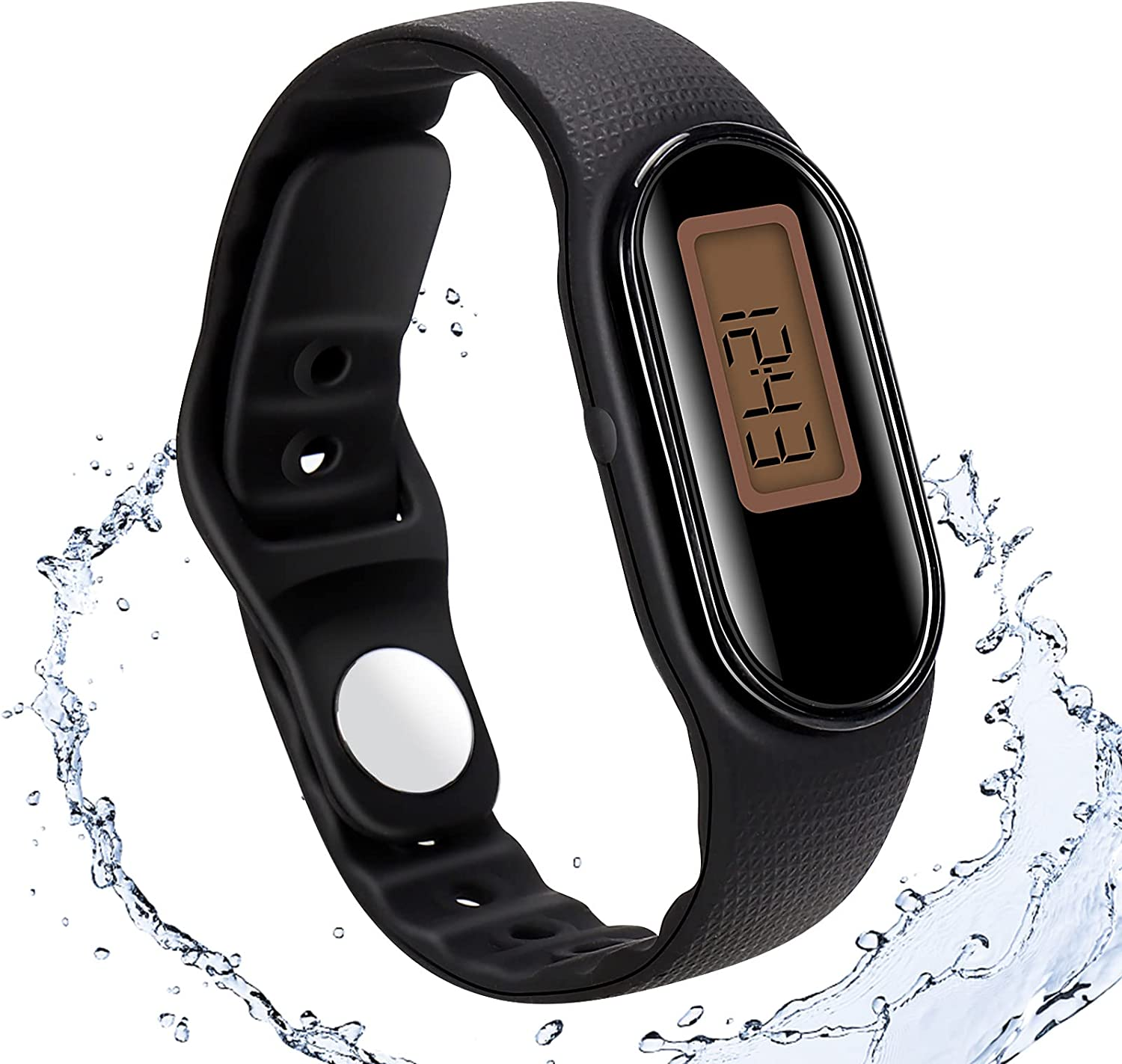 Pedometer for Walking, Waterproof Pedometer Watch, Simple Step Counter