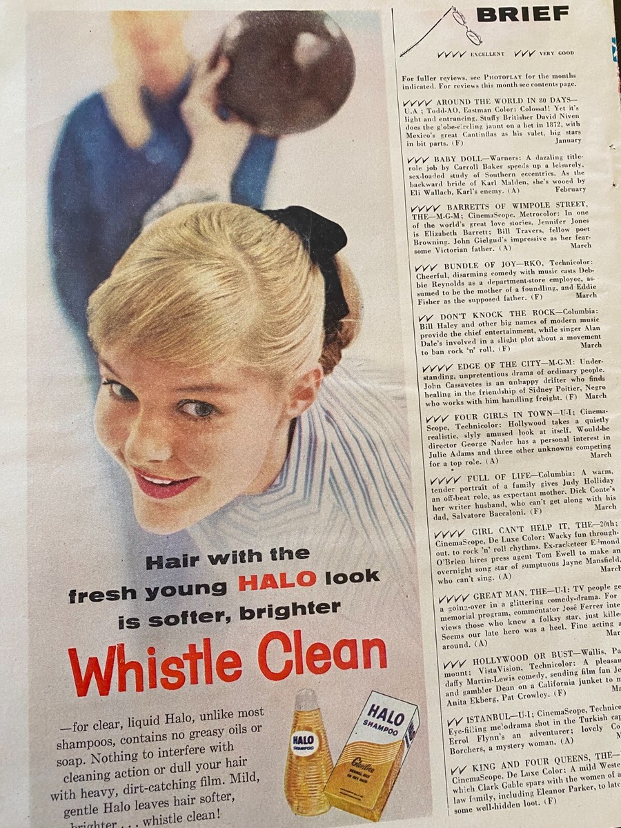 Halo Shampoo, Carol Lynley, Vintage Print Ad | eBay