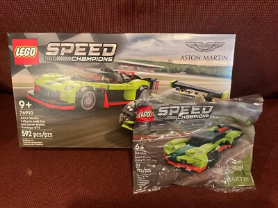 LEGO 76910 Speed C Aston Martin Valkyrie AMR Pro & Vantage GT3 plus 30434 mini