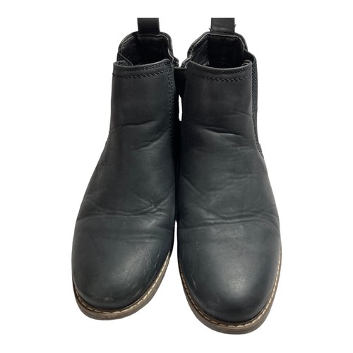 Ashford Hayes Men's 6M Black Porter Ankle Chukka Boots Side Zip EUC - Picture 3 of 9