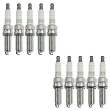 NGK Laser Platinum Spark Plug Set (10 Pieces) 97417 For Audi R8 5.2 V10 18-20