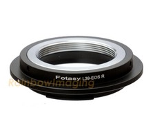 Fotasy Leica M39 39mm LTM Lens to Canon EOS R R3 R5 R6 Mirrorless Camera Adapter