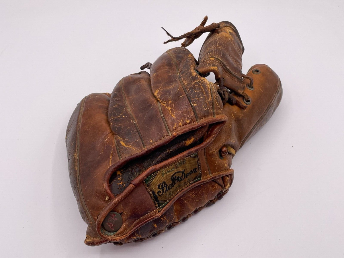 Vintage Stall and Dean Athletic Goods Baseball Glove 8039 Leather USA