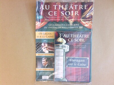 SELTENE DVD HEUTE ABEND IM THEATER MIT MAGAZIN / HURRIKAN AM CAINE / JEAN MERCURE
